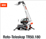Neu: Roto-Teleskop Bobcat TR50.180