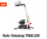 Neu: Roto-Teleskop Bobcat TR60.220