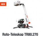 Neu: Roto-Teleskop Bobcat TR80270