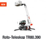 Neu: Roto-Teleskop Bobcat TR80390